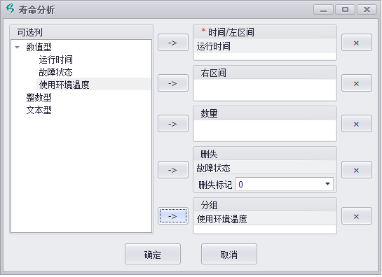 發(fā)動機(jī)繞組故障數(shù)據(jù)壽命分析